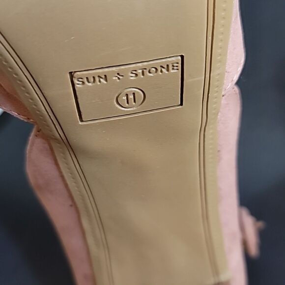 BRAND NEW SUN+STONE REENTA BLOCK-HEEL PLATFORM SANDALS, CREATED FOR MACY'S - Picture 12 of 15